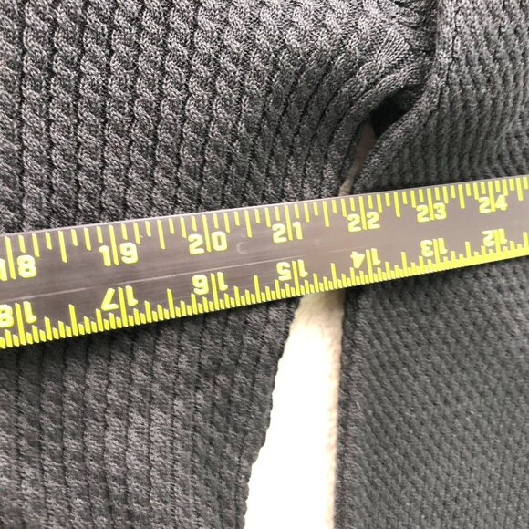 NWT Tulliano Mens Sweater Size XL Black Henley Collared Black Slik Blend Casual - Picture 5 of 16